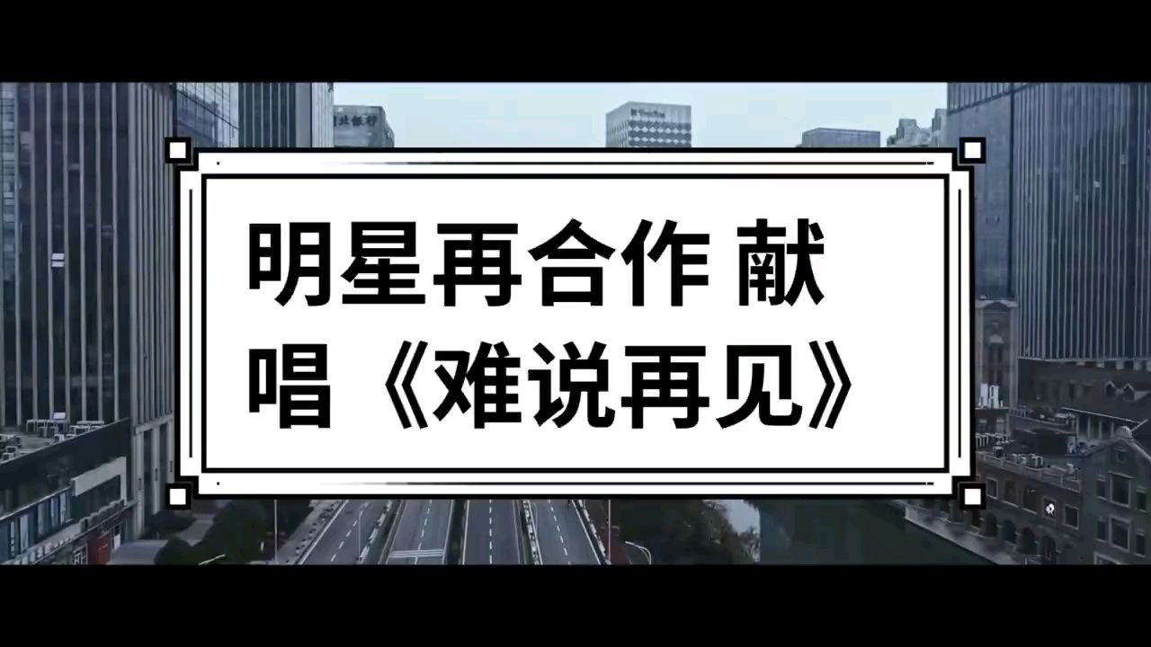 《难说再见》歌手:刘德华、周华健、成龙、刘欢
